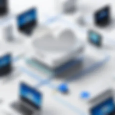 Devices Connected to Google Cloud Print Illustration of various devices connected to Google Cloud Print