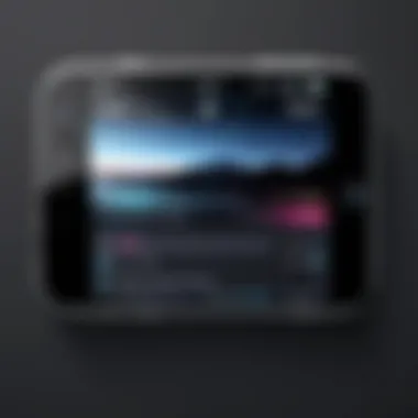 Video Player Fast Forwarding Feature User interface of the iPhone video player showcasing the fast forward feature