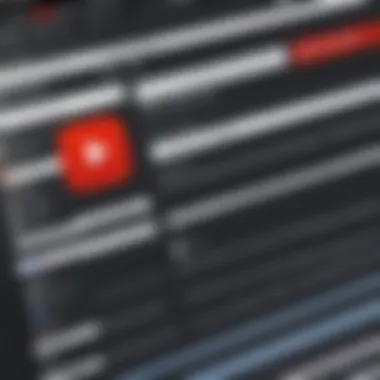 YouTube Search History Timeline Illustration of search history timeline