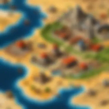 Civilizations in Age of Empires A map illustrating the different civilizations featured in the series