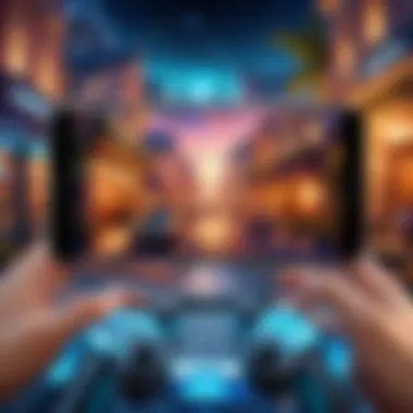 Immersive Storytelling in Mobile Games A captivating scene from a mobile story game showcasing immersive storytelling.