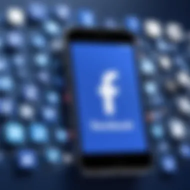 Unique Features of Leading Facebook Apps User interface showcasing unique features of a popular Facebook app
