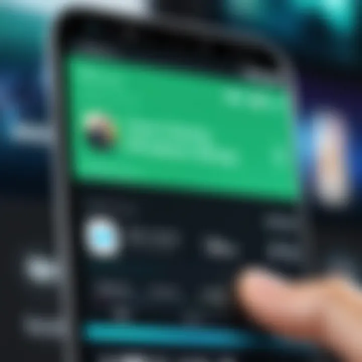 User interface of a typical free movie streaming app on an Android device