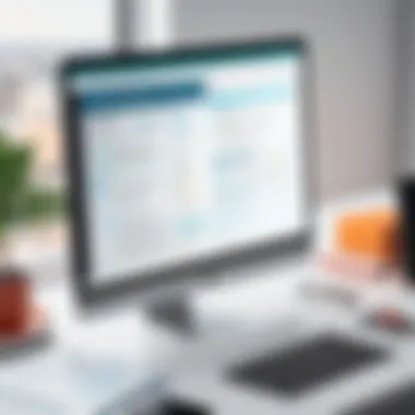 Digital Workspace with PDF Document A digital workspace featuring a PDF document created from images.