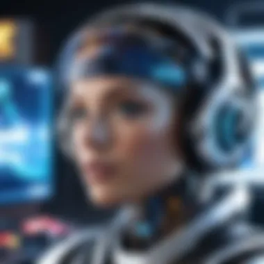 Revolutionizing Gaming with Artificial Intelligence AI-enhanced gaming experience with immersive graphics