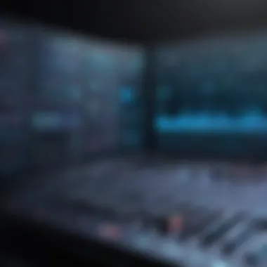 The Symphony of Algorithms in Music Production Algorithm-driven music composition interface