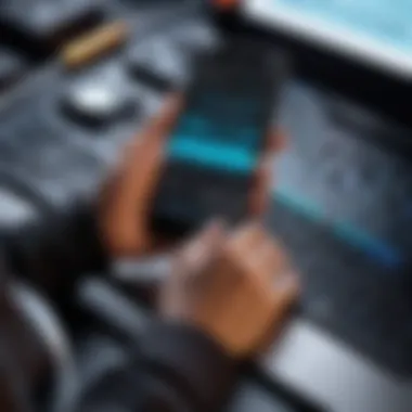Innovative Music Creation with Vocoding Artist using an iPhone to create music