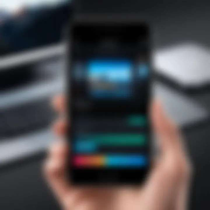 Finalizing video project on iPhone