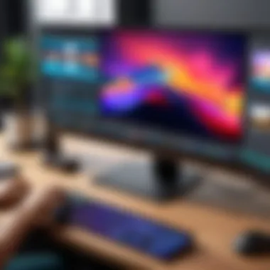 Live Streaming Options in Game Recording Software Illustration of live streaming capabilities in game recording software