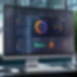 User interface of Avast Antivirus showcasing its dashboard