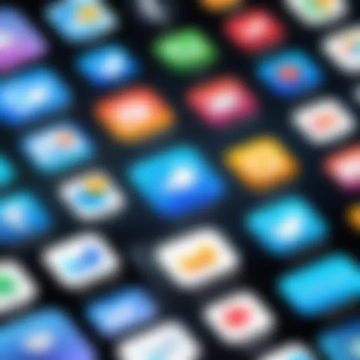 A graphic depicting various messaging platforms