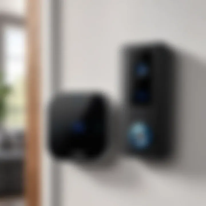 Avantek Doorbell Receiver connected to a smart home system.