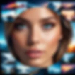A captivating video montage created from various photographs.