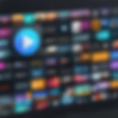 A selection of music tracks available in a video editing app.