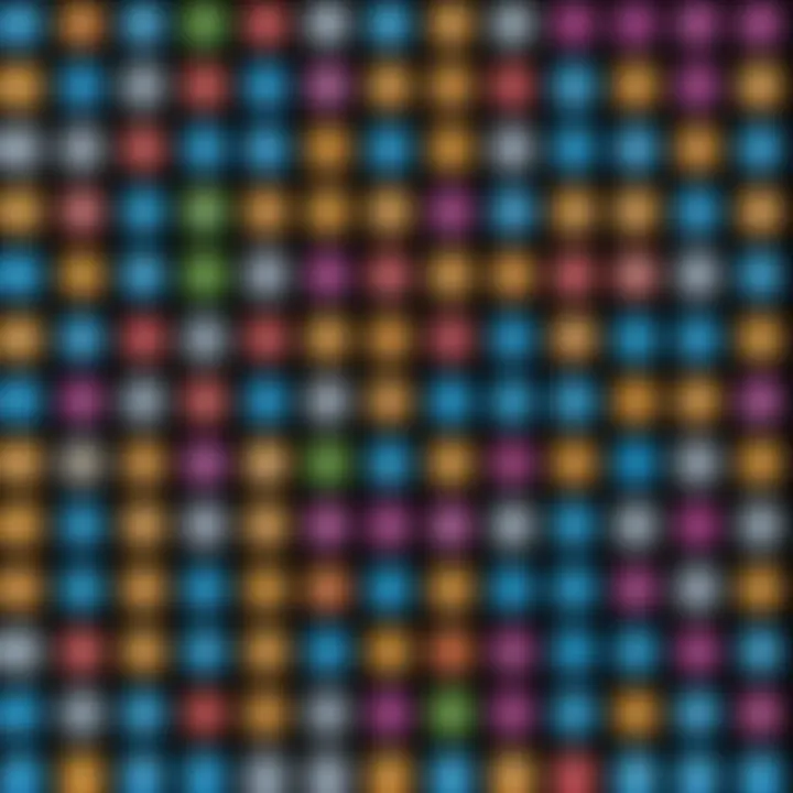 A variety of game icons representing different genres