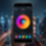 Dynamic interface of a premier photo editing app on Android