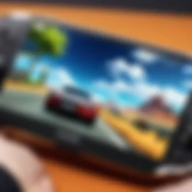 Captivating Gameplay Experience A captivating gameplay scene from a top PS Vita title