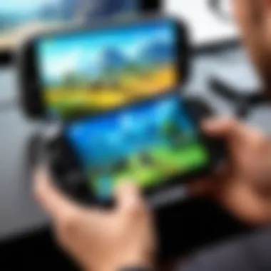 Engaging Multiplayer Session An engaging multiplayer session on PS Vita