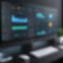 User interface of a popular open source streaming software