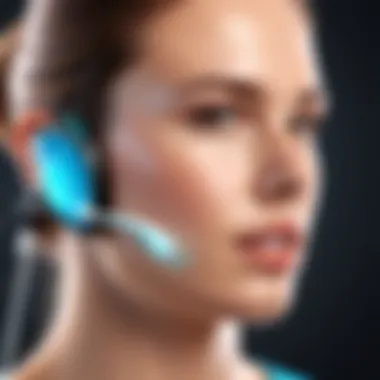 Understanding Bone Conduction Technology Illustration of bone conduction technology in action