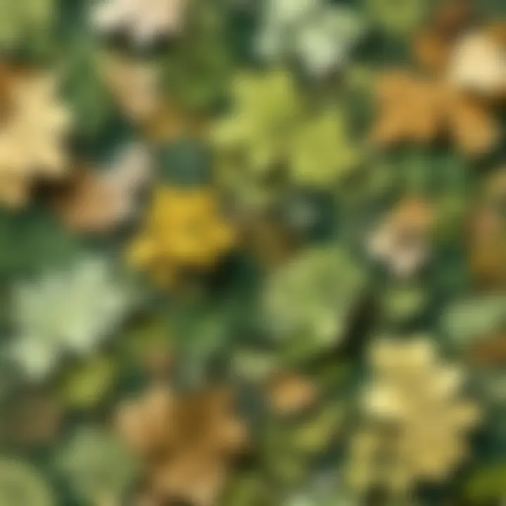 Visual representation of different types of camouflage apps