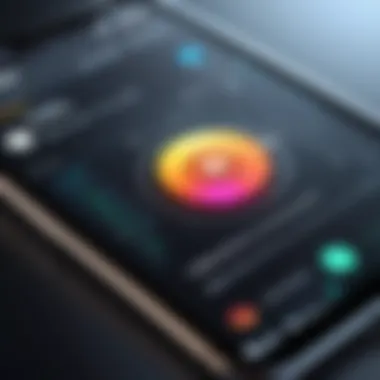 Innovative Technology: User Experience in Daily Recording A close-up of a phone screen showcasing a one-second recording app interface.