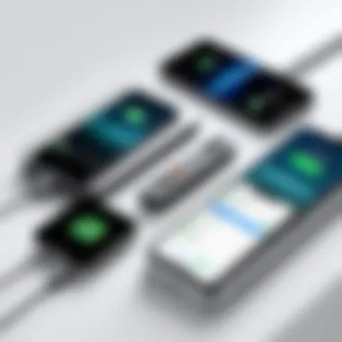 Smart Power Management for Device Charging Smart power strip managing multiple devices