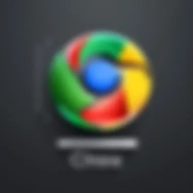 A comparison chart highlighting Chrome's performance against other browsers
