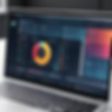 Streamlining Tasks with Efficient Tools A digital dashboard illustrating task management tools