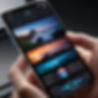 iPhone Video Editing Interface Showcase Showcase of iPhone video editing interface