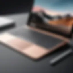 Elegant design of Microsoft Surface Go with Keyboard and Pen