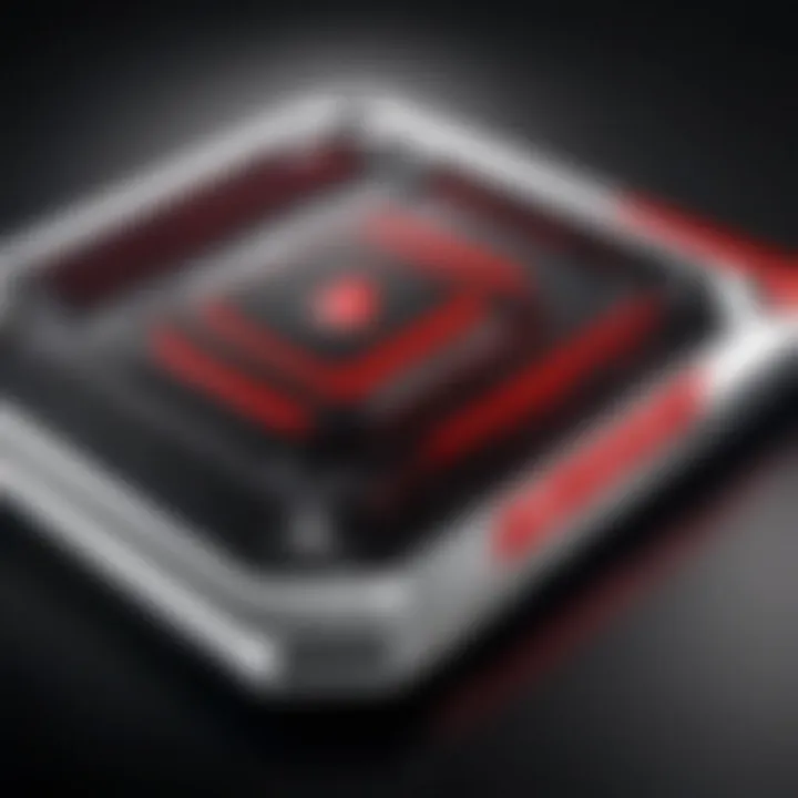 MSI gaming laptop cooling pad showcasing advanced design features