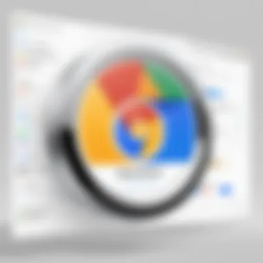 Navigating the Chrome Web Store Visual representation of the Chrome Web Store interface