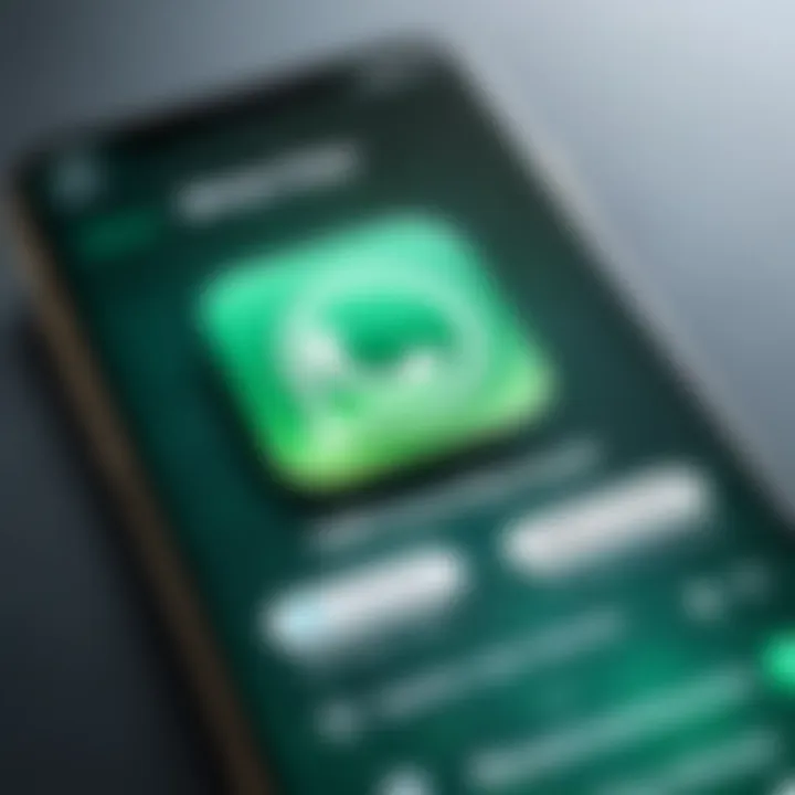 App Store interface showing WhatsApp