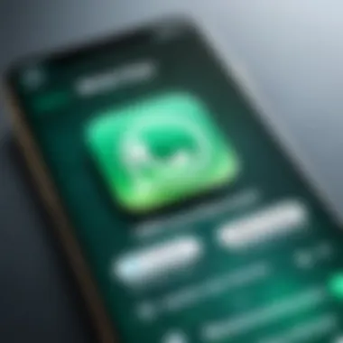 WhatsApp on App Store App Store interface showing WhatsApp