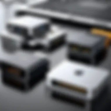 Diverse LAN Adapter Options Different types of LAN adapters showcased on a desk