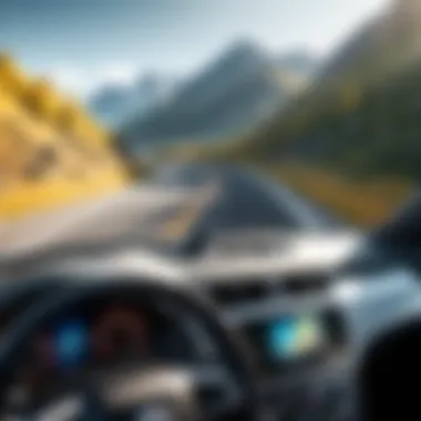 Guided Journeys: The Role of Voice Navigation in Modern Driving Voice navigation feature being utilized