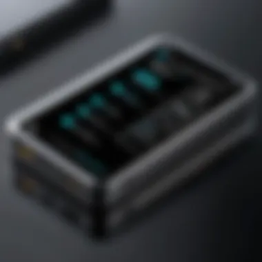 Understanding Power Bank Specifications Technical specifications of a power bank displayed on a digital screen