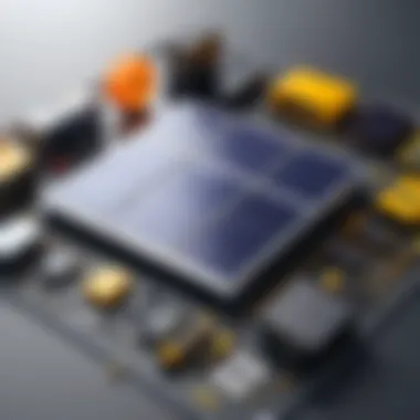 Understanding Solar Kit Components Detailed components of a solar kit laid out