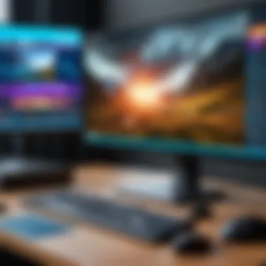 Gameplay Recording on PC Screen Display of gameplay being recorded on a PC screen