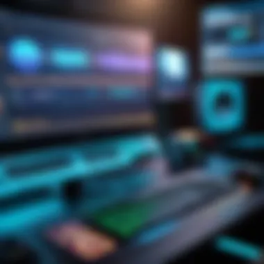 User Interface of Video Game Recording Software User interface of popular video game recording software