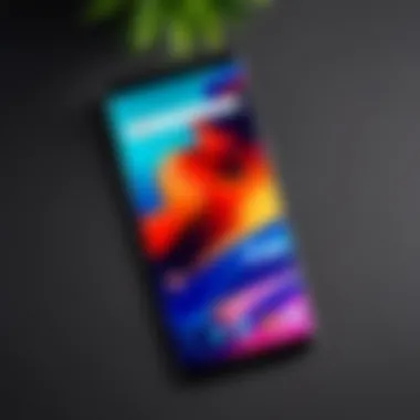 Pre-Installed vs User-Generated Wallpapers Comparison of pre-installed and user-generated wallpapers on OnePlus