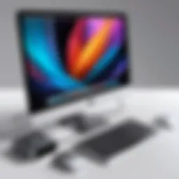 Overview of MacBook Pro connectivity options with an external monitor
