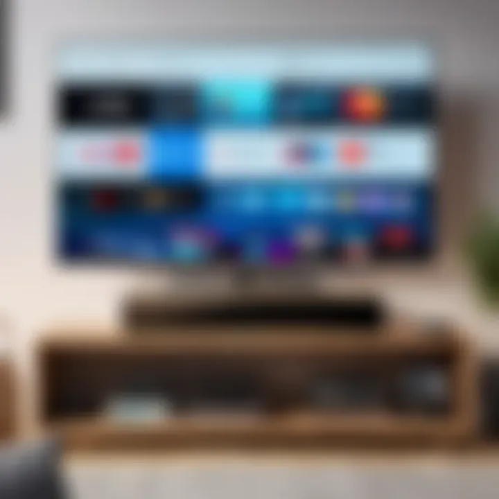 Wireless connection between smartphone and TV