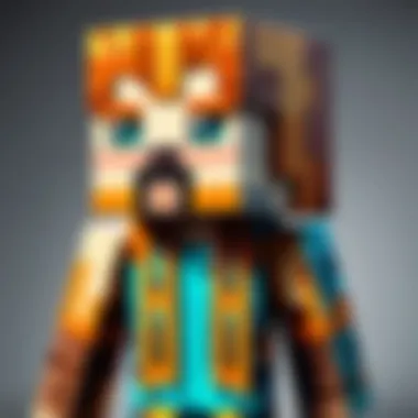 Showcase of various unique Minecraft skins