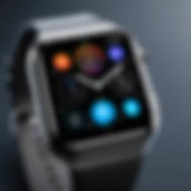 Smartwatch User Interface User interface of a smartwatch displaying various watch face designs