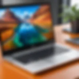 Game library interface on Chromebook