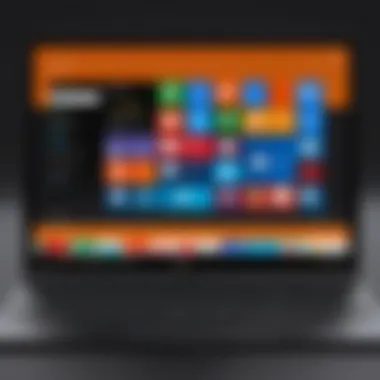 Microsoft Play Store User Interface User interface of Microsoft Play Store on PC