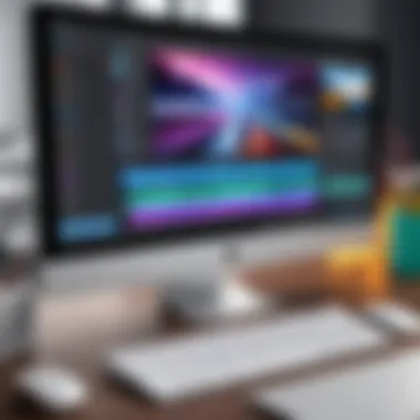 User-Friendly Video Editing Interface A user-friendly video editing interface showcasing various editing tools.