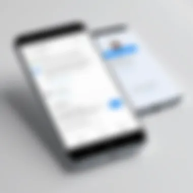 Call Announcement Feature Demonstration Screenshot of a call announcement feature in action